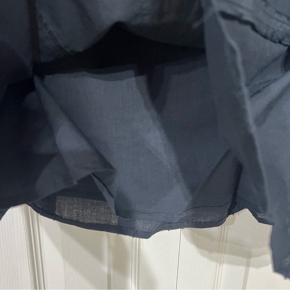 Prana Wm 6 Erin 100% Cotton A Line mini Skirt Boho with Lining Black zip NWT - Picture 4 of 7